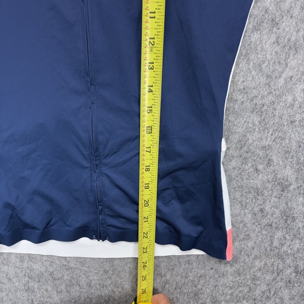 COEUR Triathlon Short Sleeve Top Womens XS Pink Blue Run Cycle Swim Pockets Zip - Picture 4 of 6
